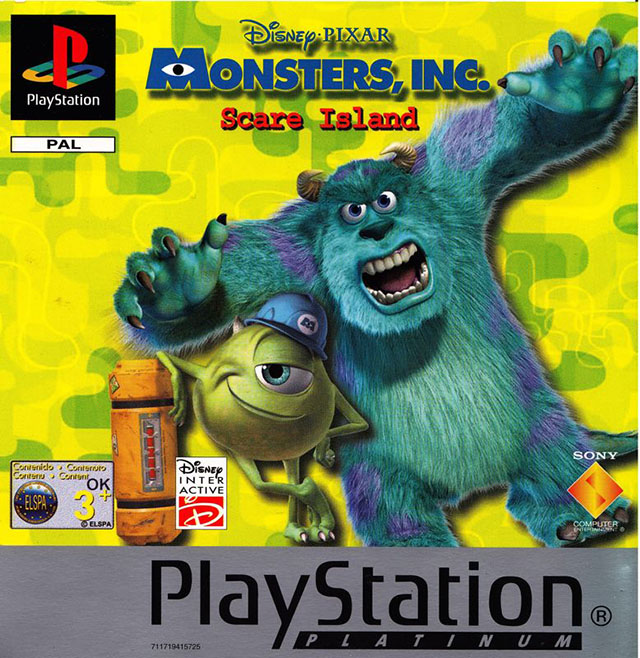 The coverart image of Monsters, Inc. Scream Team