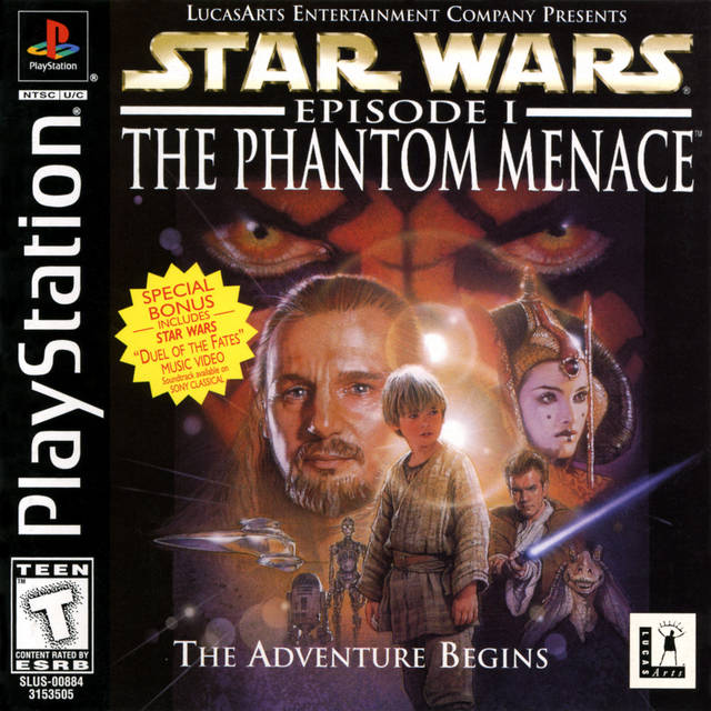 The coverart image of Star Wars: Episode I - The Phantom Menace