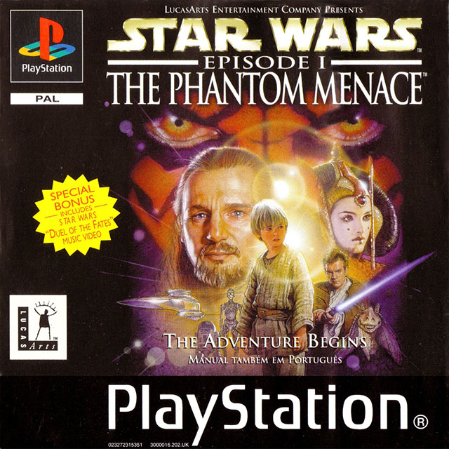 The coverart image of Star Wars: Episode I - The Phantom Menace