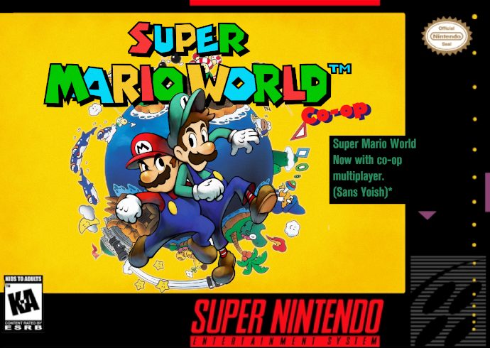 The coverart image of Super Mario World Co-op